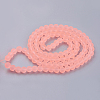 Baking Paint Transparent Glass Bead Strands GLAA-S031-8mm-28-2