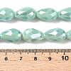 Opaque Solid Color Electroplate Glass Beads Strands EGLA-N013-P10mm-B14-4