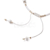 Adjustable Nylon Thread Braided Bead Bracelets BJEW-JB05504-03-3