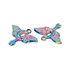 Ion Plating(IP) 304 Stainless Steel Pendants STAS-B031-36R-3