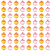 200Pcs Acrylic Beads OACR-PA0001-66A-7