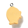 Opaque Resin Pendants RESI-G043-D03-A-3