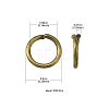 Iron Open Jump Rings IFIN-YW0001-41AB-4