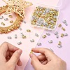 100Pcs 2 Colors Tibetan Style Multi-Strand Links TIBEB-YW0001-35-4