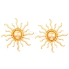 Alloy Stud Earrings PW-WG0255A-01-1