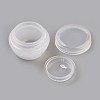 5g PP Plastic Portable Mushroom Cream Jar MRMJ-WH0023-01A-3