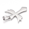 Tarnish Resistant 304 Stainless Steel Pendants STAS-I135-02P-2
