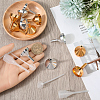 12Pcs Aluminum Funnel Hopper AJEW-GF0010-32-3
