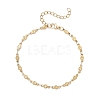 304 Stainless Steel Link Chain Bracelets for Women BJEW-JB12686-2