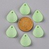 Transparent Frosted Acrylic Pendants MACR-S371-09A-733-3