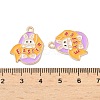 Easter Alloy Enamel Pendants LS-ENAM-I055-01KCG-08-3