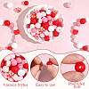 136Pcs Silicone Beads SIL-PA0001-52-6