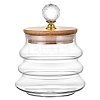 Glass Pumpkin Storage Container with Lid PW-WG0044D-01-1