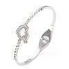 304 Stainless Steel Bangles BJEW-O184-22-4