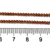 Synthetic Goldstone Beads Strands G-B090-A08-01-5