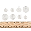 20Pcs 4 Styles Iron Wire Pendants FIND-FS0003-39-5