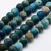 Natural Apatite Beads Strands X1-G-K193-6mm-12-1