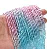 Transparent Painted Glass Beads Strands LS-DGLA-A034-T2mm-A22-2