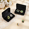 Velvet with Plastic Jewelry Set Box CON-WH0097-03A-5