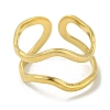 304 Stainless Steel Open Cuff Ring RJEW-C067-13G-2