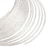 Textured Iron Beading Wire for Wire Wrap DIY Jewelry Making MW-L001-01A-S-2