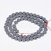 Non-magnetic Synthetic Hematite Beads Strands G-F396-22-6x2mm-2