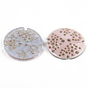 2-Hole Cellulose Acetate(Resin) Buttons BUTT-S026-014B-01-2