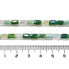 Electroplate Glass Beads Strands EGLA-D030-08C-4