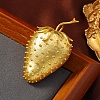 Matte Golden Alloy Brooches PW-WG56040-01-1