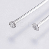 Tarnish Resistant 304 Stainless Steel Flat Head Pins X-STAS-F146-01P-40mm-2