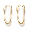 Brass Huggie Hoop Earrings KK-CJ0001-53-3
