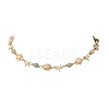 Starfish & Turtle Synthetic Turquoise Beaded Necklace & Bracelet Sets SJEW-JS01385-03-5