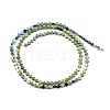 Electroplated Synthetic Non-magnetic Hematite Beads Strands G-J211-A07-01-3