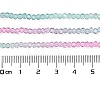 Transparent Painted Glass Beads Strands DGLA-A034-T1mm-A10-3