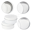 Round Aluminium Tin Cans CON-WH0079-13D-4
