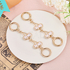 Zinc Alloy Chain Link Purse Strap Extenders AJEW-WH0479-46A-4