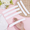 Plastic Collar Stays for Men's Dress Shirts AJEW-HY0003-21C-3