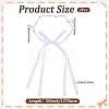 2Pcs Plastic Bead Snow Boot Decoration FIND-GF0009-08A-2