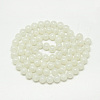 Baking Paint Crackle Glass Bead Strands DGLA-Q023-6mm-YS1-2