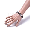 Unisex Leather Cord Weave Bracelets BJEW-JB04893-02-4