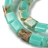 Synthetic Imperial Jasper Beads Strands G-F762-A10-01-4