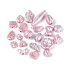 Pearlized Opaque Acrylic Beads OACR-T029-04C-1