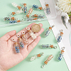 20Pcs Large Hole Alloy Glass Bottles European Dangle Charms FIND-PH0020-42-3