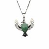 Peace Dove Water Droplet Crystal Necklace Pendant Fashion Ornament Simple Pendant VL5109-3-1