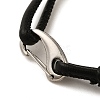 PU Leather Round Cord Multi-strand Bracelets SJEW-K002-07E-3