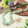 1 Strand Natural Green Aventurine Chip Beads Strands G-TAD0001-02A-4