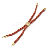 Cotton Cord Bracelet Making KK-F758-03-10-G-2