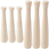 40Pcs 2 Styles Schima Wood Beads WOOD-GF0002-41-7