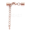 Brass Chain Extender X-KK-L089-03RG-NF-1