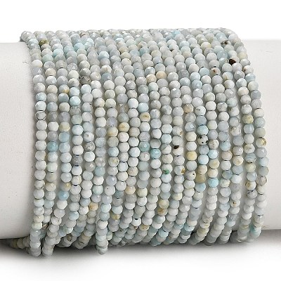 Natural Larimar Beads Strands X-GG-CBA767B-A03-1